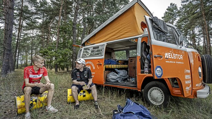 Zu Fuß durch Deutschland: Warum Joey Kelly  in Rödental campt