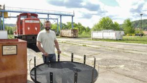 Dampflokwerk Meiningen: Störche im Dampflokwerk müssen umziehen