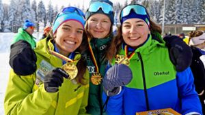 Jugend- und Junioren-Meisterschaft: Die Biathlon-Frauen glänzen