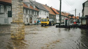 Vor 30 Jahren: Hochwasser in    Gräfinau-Angstedt