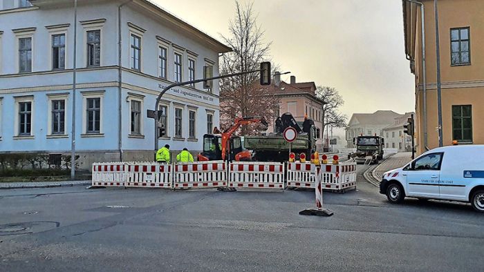 Neu-Ulmer Straße wird dicht gemacht