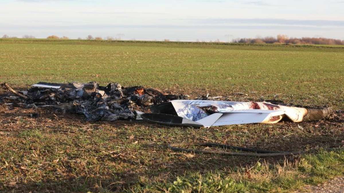Ronneburg: Tödlicher Unfall mit Kleinflugzeug