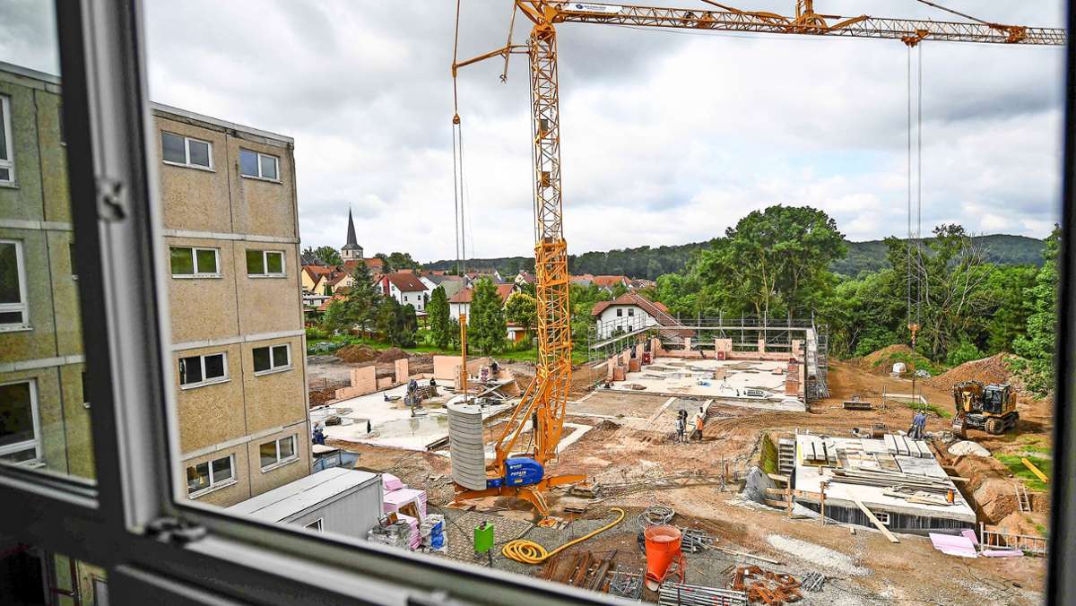 Grundschule Veilsdorf: Der Neubau nimmt Form  an