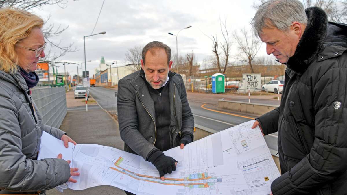 Baustart im Februar: Der Bierweg in Arnstadt wird für die Bauarbeiten voll gesperrt