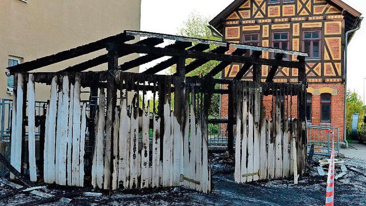 Sonneberg: Feuersbrunst in Sonneberger Hinterhof endet glimpflich