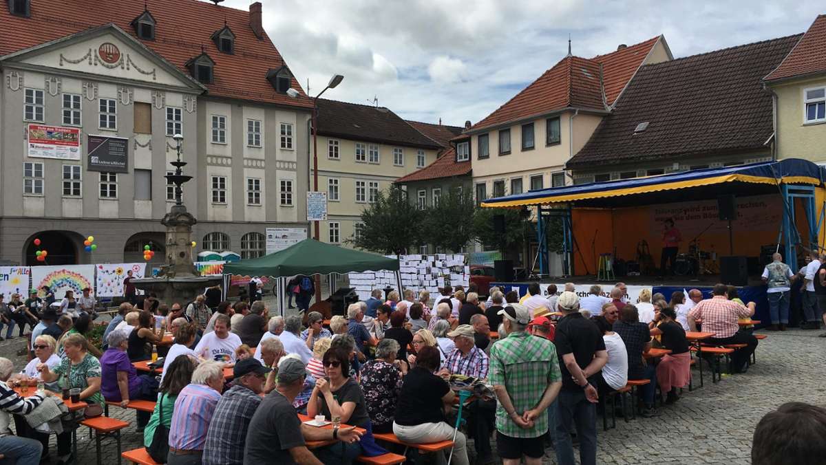 Hildburghausen: Proteste gegen Neonazi-Konzert in Themar angelaufen