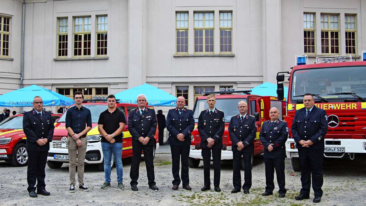 Meininger Feuerwehr: Klares Votum für Feuerwehr-Spitze