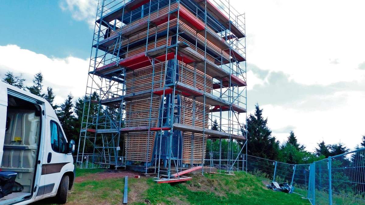 Ilmenau: Ein neuer Turm auf dem Großen Finsterberg
