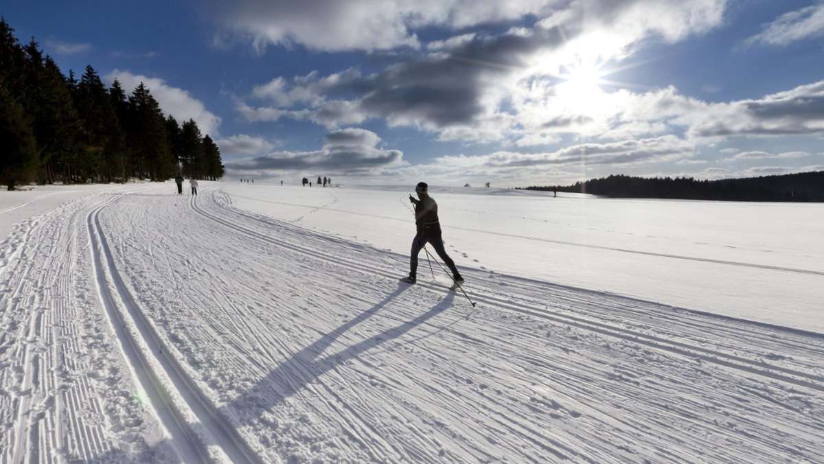 Wintersport: Langlauf soll die Saison im Thüringer Wald retten