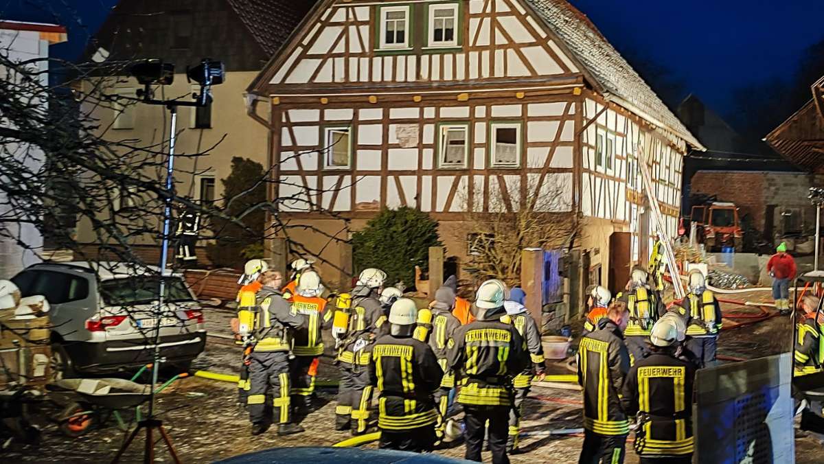 Dermbach-Glattbach: Haus nach Brand unbewohnbar