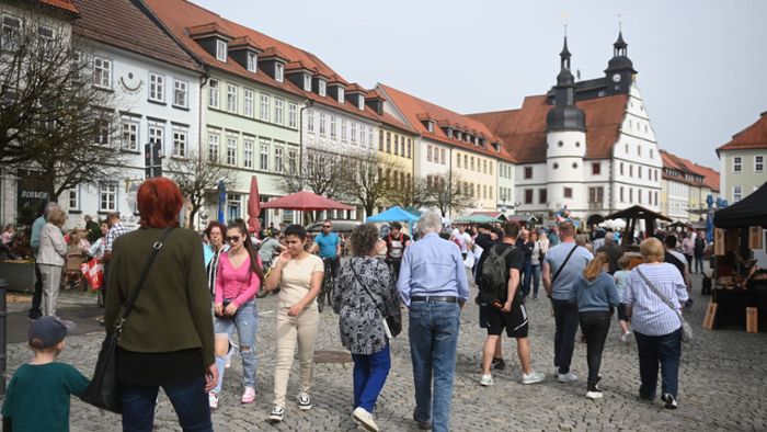 Hildburghausen: Frühlingsmarkt lockt in die Innenstadt