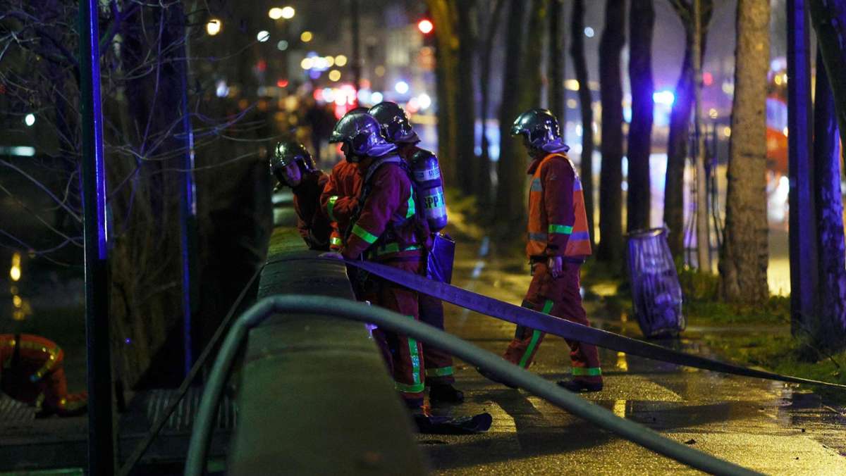 Feuer in Paris: Großbrand neben Residenz des deutschen Botschafters