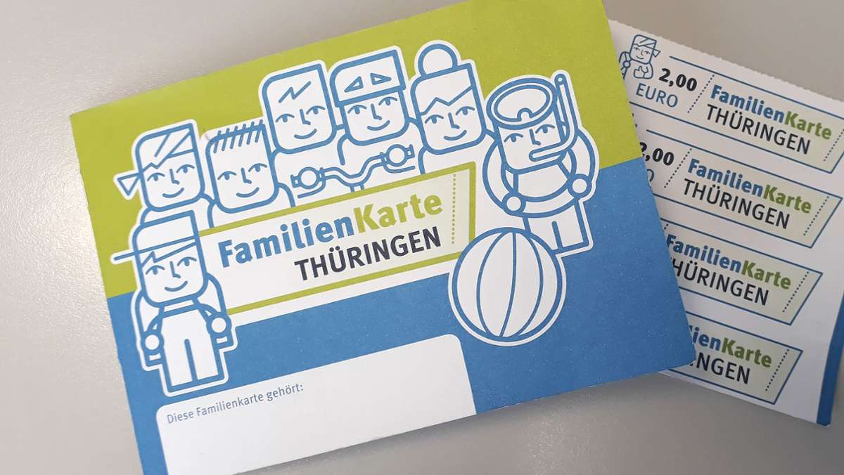 Thüringer Familienkarte: Der Endspurt hat begonnen