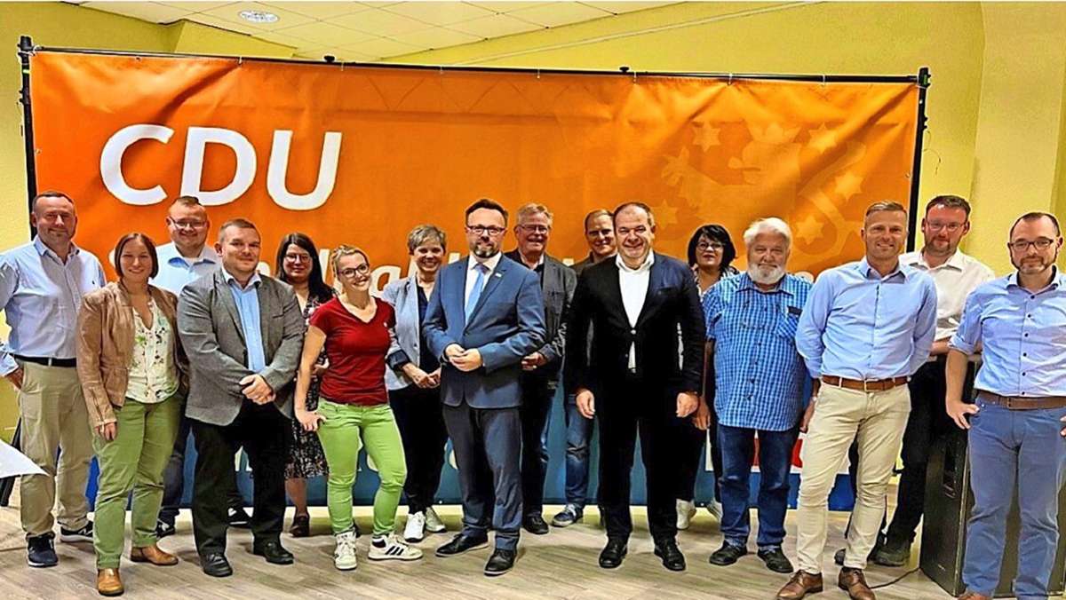 CDU-Kreisverband: Liebaug bleibt CDU-Kreischef