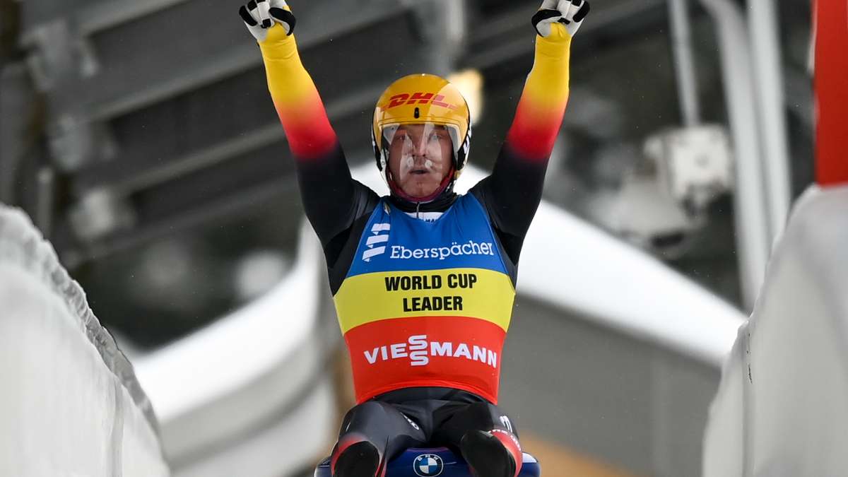 Oberhof: Loch sichert sich Sieg beim Rennrodel-Weltcup