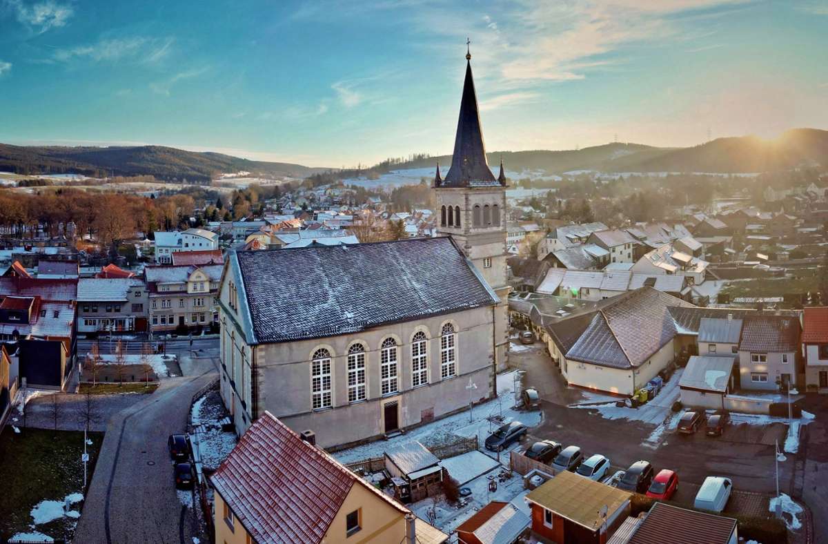 Versagte  Fördermittel verschieben den Beginn der Arbeiten an  Gehrens Stadtkirche um ein weiteres Jahr Foto: Tino Weigelt