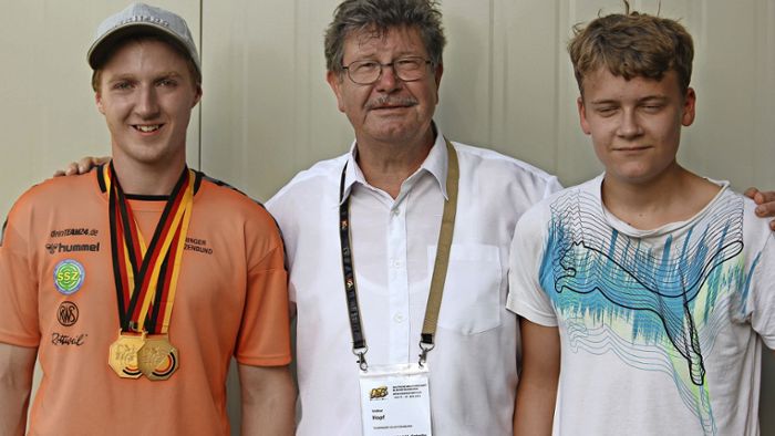 Sportschießen, Laufende Scheibe 10 m: Meistertitel nach Langewiesen