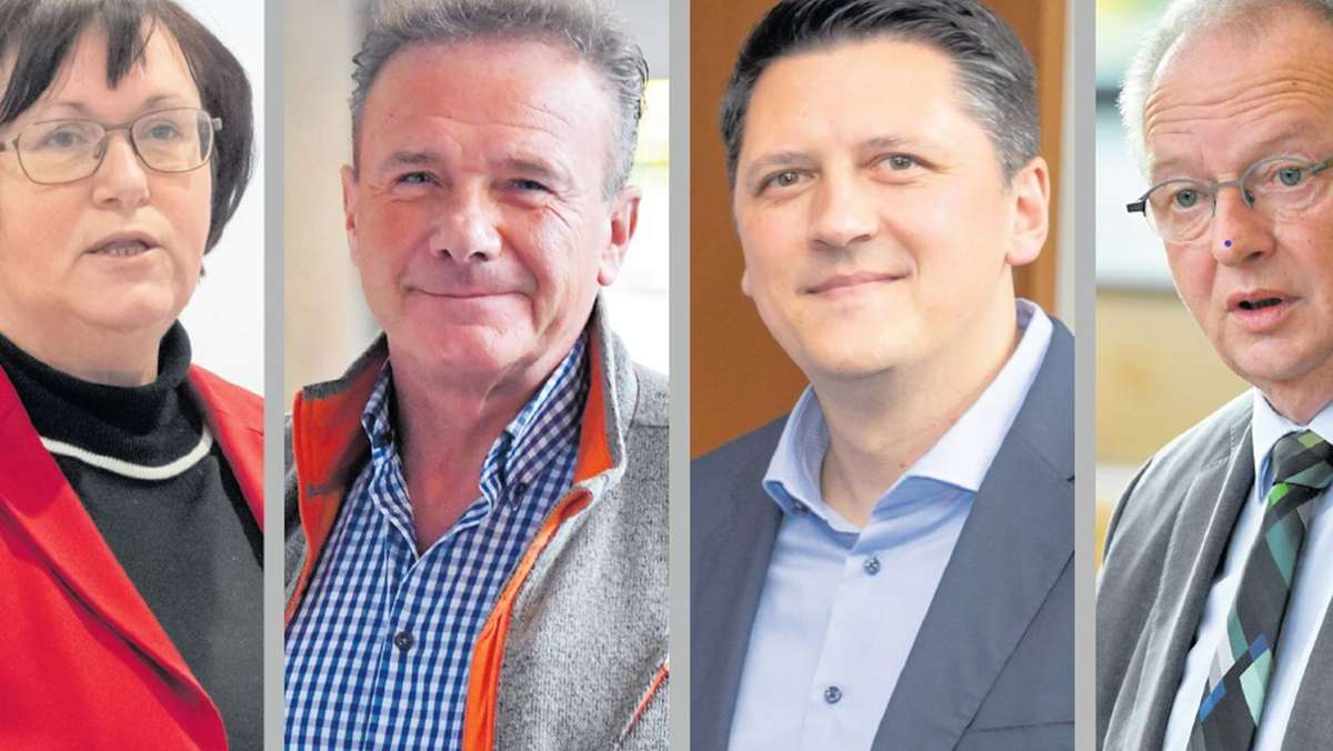 Landtags-Neuwahl: Die vier Protestanten