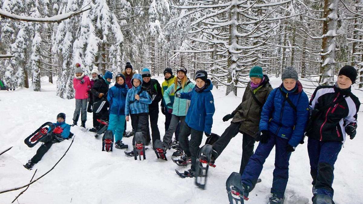 Sonneberg/Neuhaus: Auf Spurensuche im Winterwald