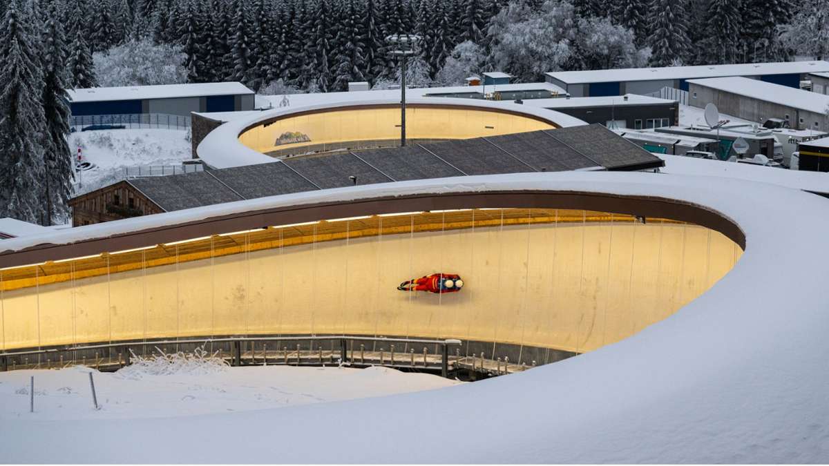 Rennrodeln bei Winterspielen 2026?: Oberhof will Olympia-Stadt werden