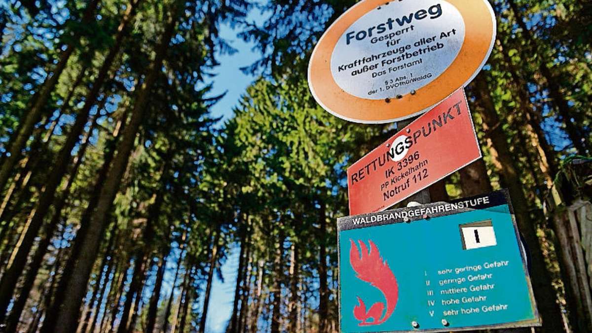 Erfurt: Trockenheit erhöht Waldbrandgefahr