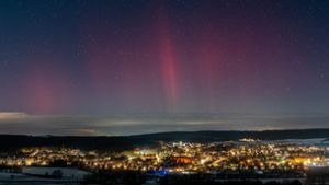 Polarlichter auch über Thüringen zu sehen