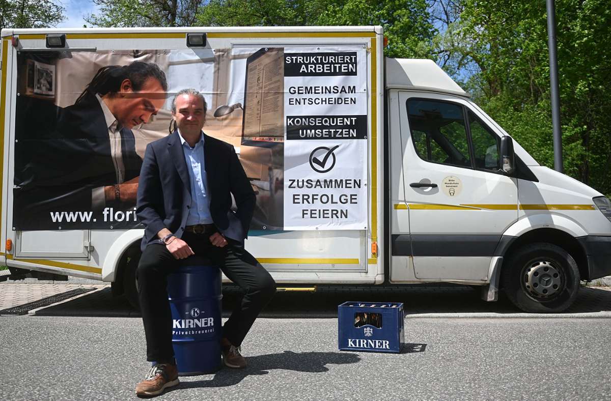 Florian Kirner will Bürgermeister für Hildburghausen werden. Foto: frankphoto.de/Bastian Frank