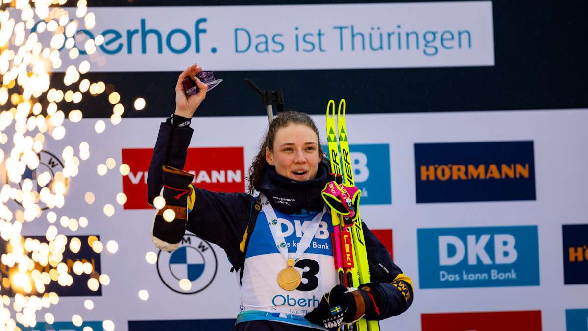 Biathlon-WM in Oberhof: Herrmann-Wick holt Sprint-Gold