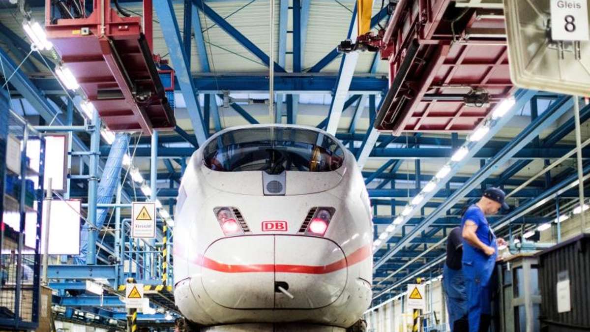 Thüringen: Bahn startet Probebetrieb auf ICE-Neubaustrecke