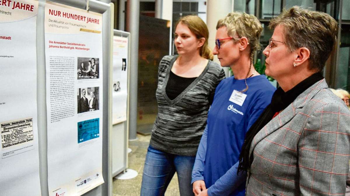 Arnstadt: Damals wie heute: Zu wenig Frauen in der Politik