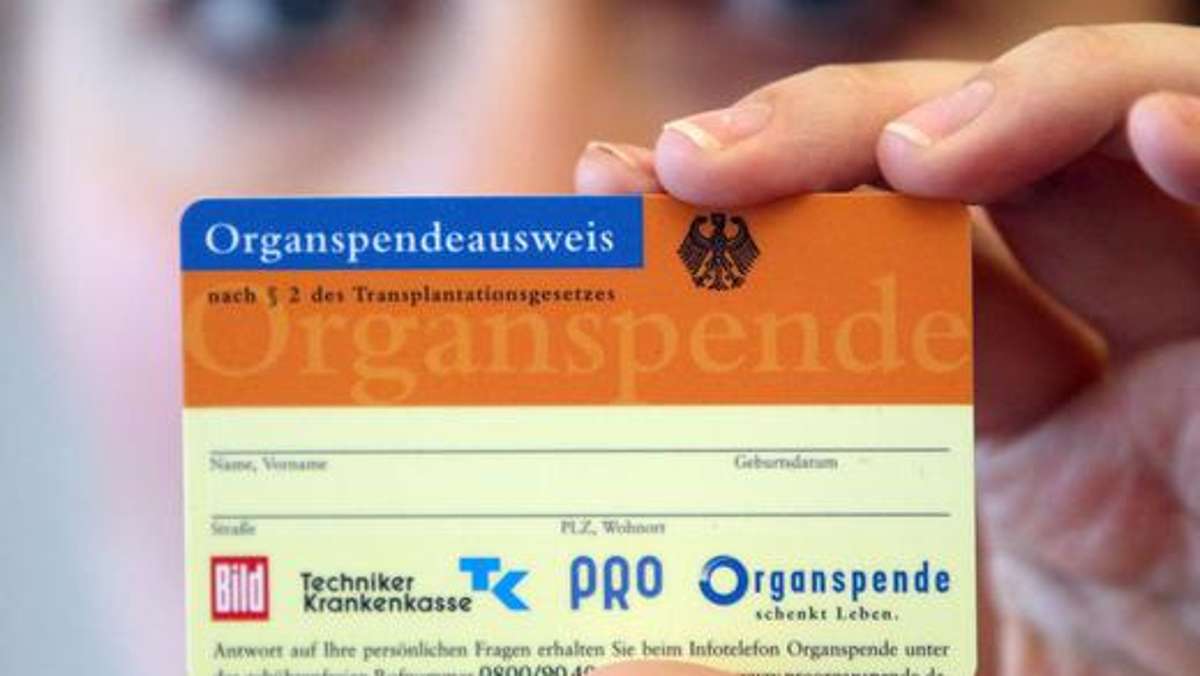 Thüringen: Thüringer liegen bei Organspenden vorne