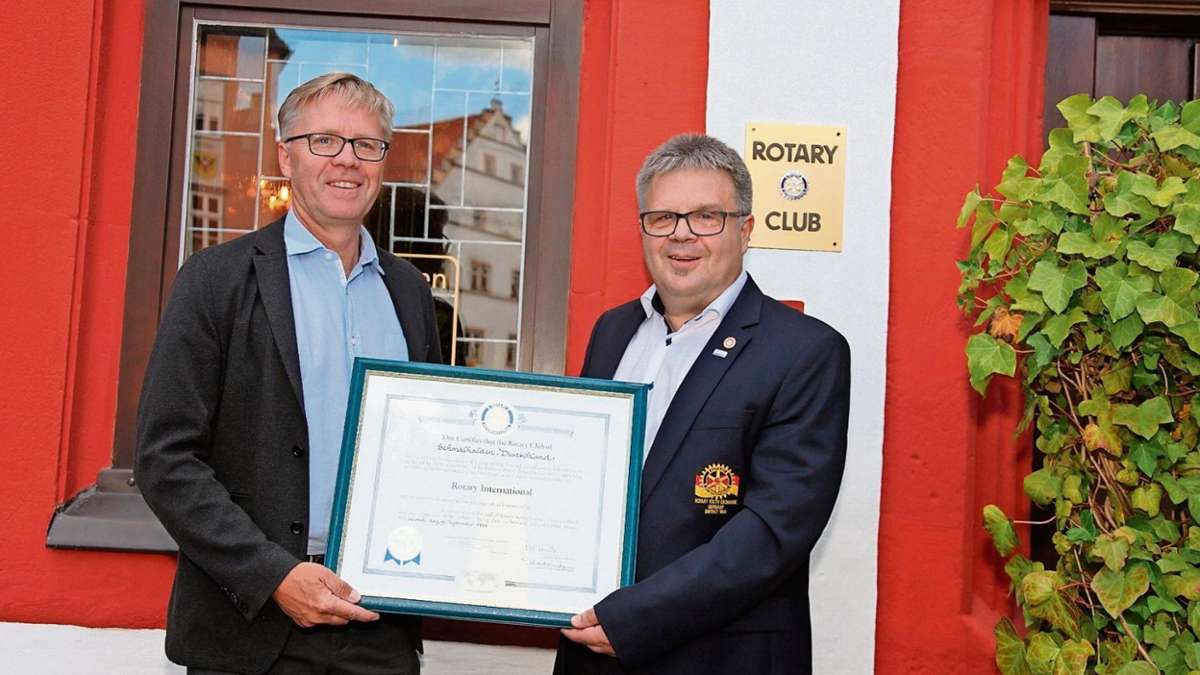 Schmalkalden: Steffen Weisheit neuer Rotary-Präsident