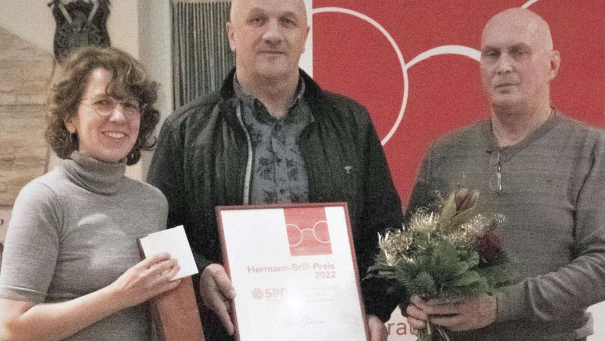 Hermann-Brill-Preis: Auszeichnung für Peter Grimm