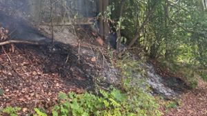 Feuerwehreinsatz: Rauchsäule über Meiningen