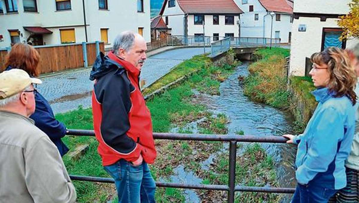 Werra-Bote: Walldorfs Anwohner fordern: Bachlauf ausbaggern