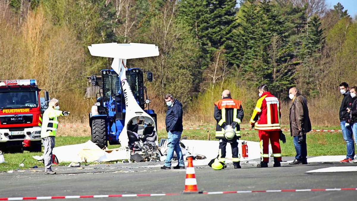 Flugzeugabsturz in Kulmbach: Nach der Bergung noch viele Fragen offen