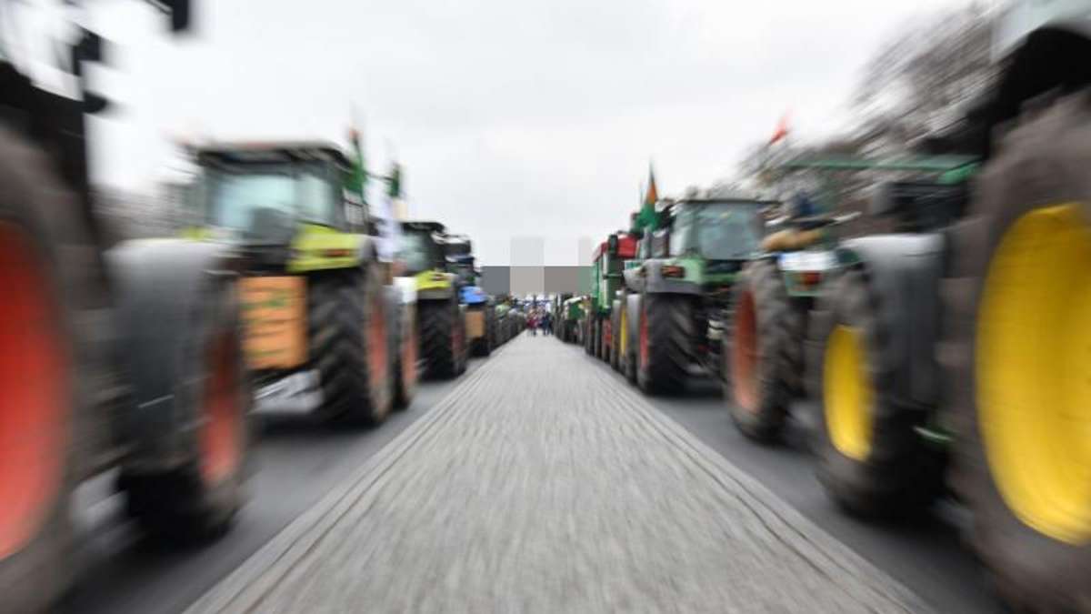Thüringen: Bauern demonstrieren für Umbau der Thüringer Landwirtschaft