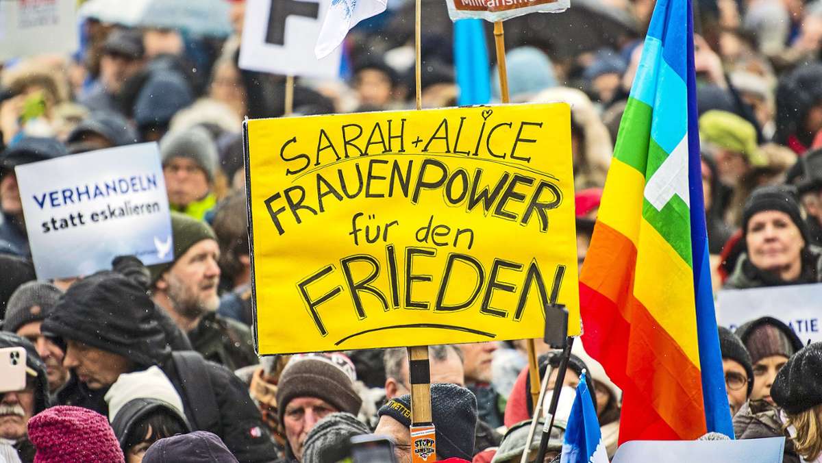 Friedensdemo in Berlin: Eine Demo entzweit die Menschen