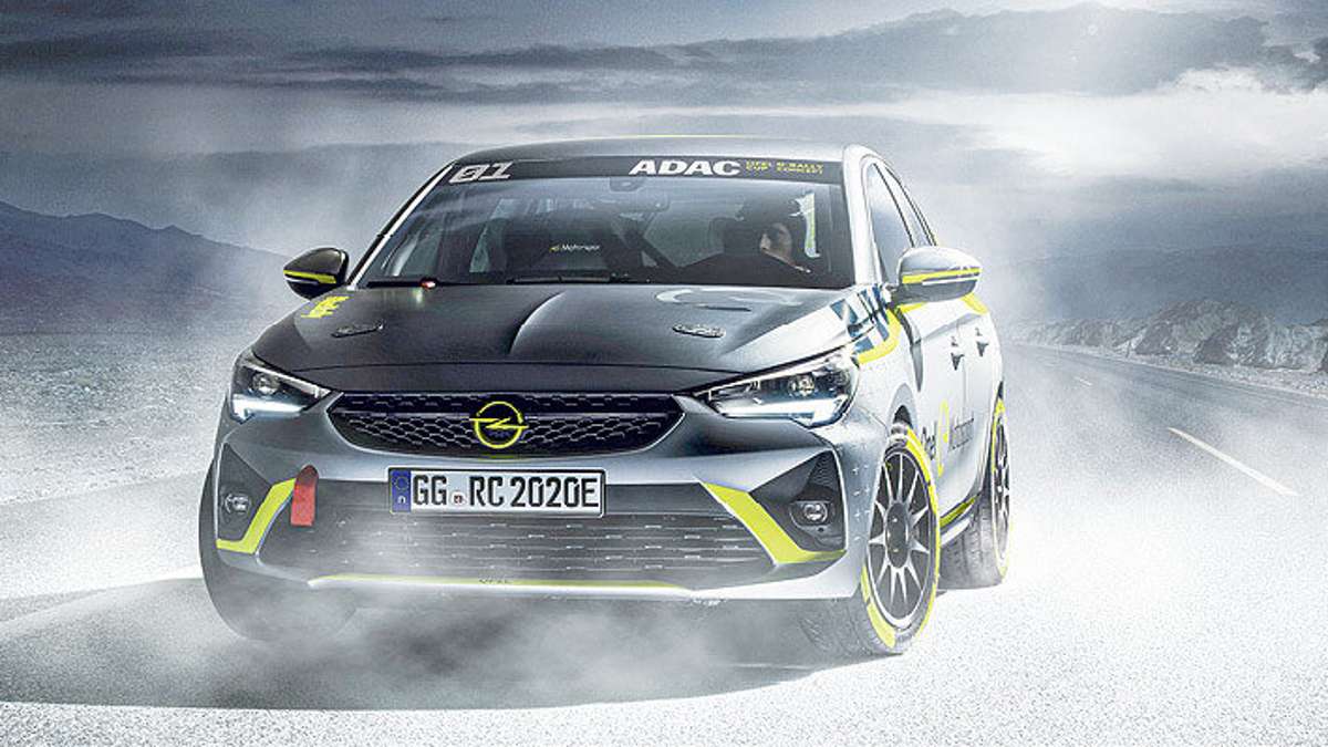 Eigener Inhalt: Blitz schnell: Opel baut Corsa-e für den Rallyesport