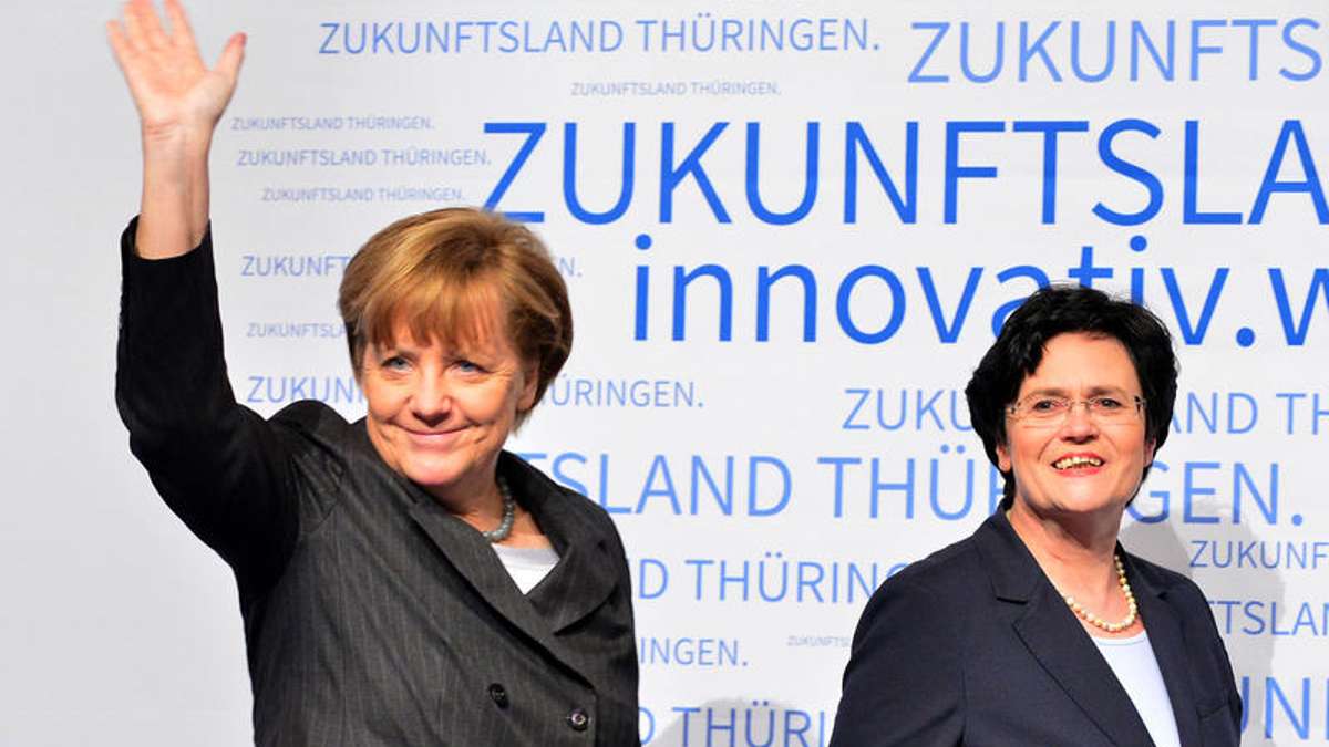 Thüringen: Merkel: Lehre und Meisterbrief erhalten