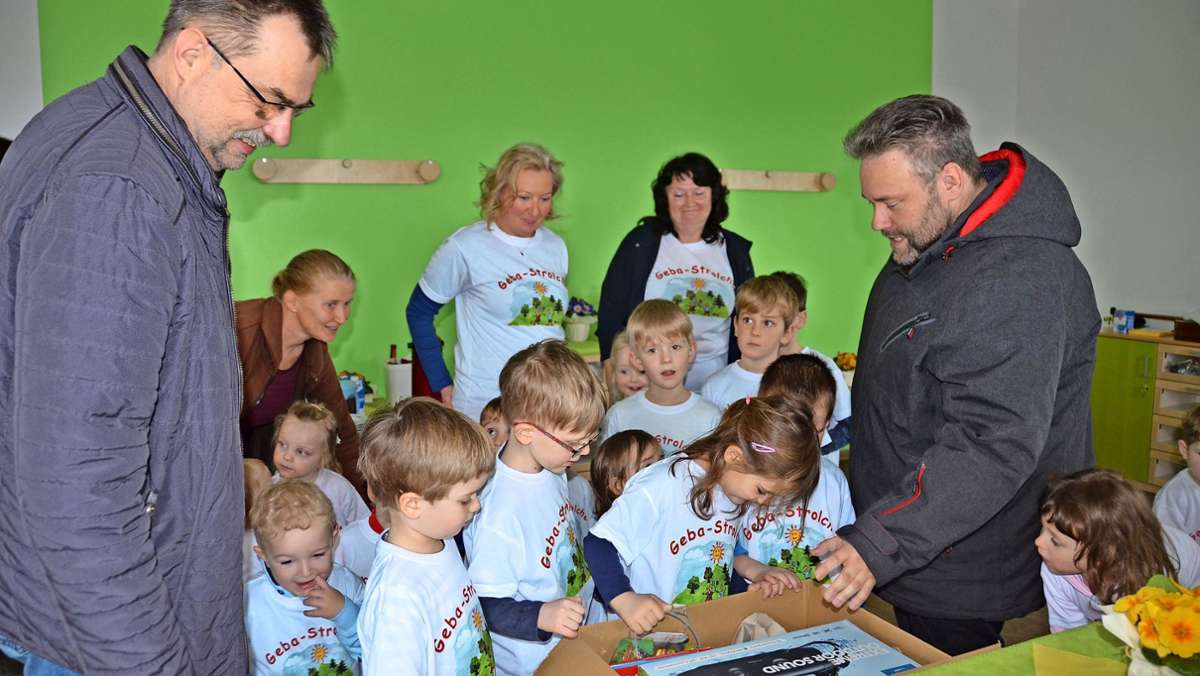 Kindergarten-Neubau: Ein Spielhaus für die Geba-Strolche