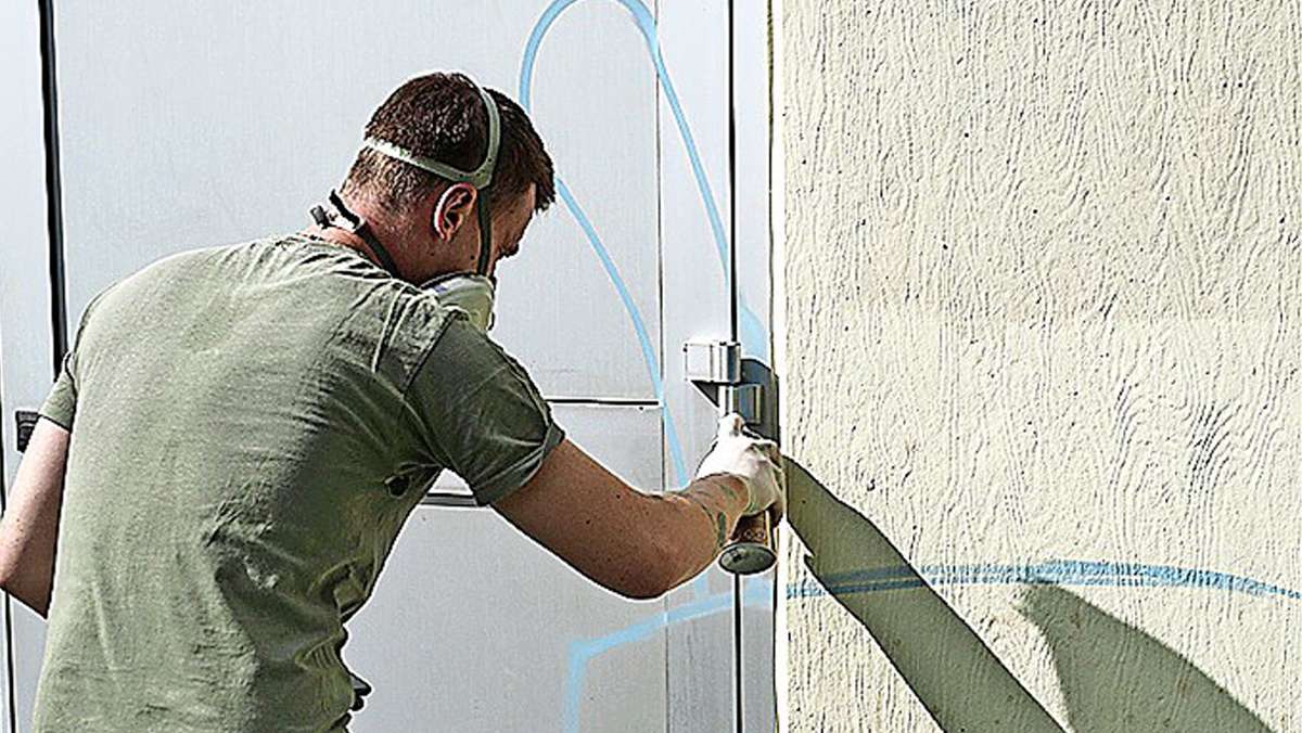 Graffiti in Zella-Mehlis: Endlich echte Sprayer-Kunst