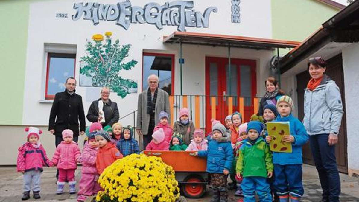 Werra-Grabfeld: Wandbild für den Kindergarten