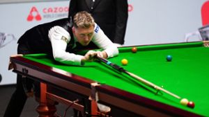 Turnier in Sheffield: Snooker-Profi Kyren Wilson vor Titelgewinn bei der WM
