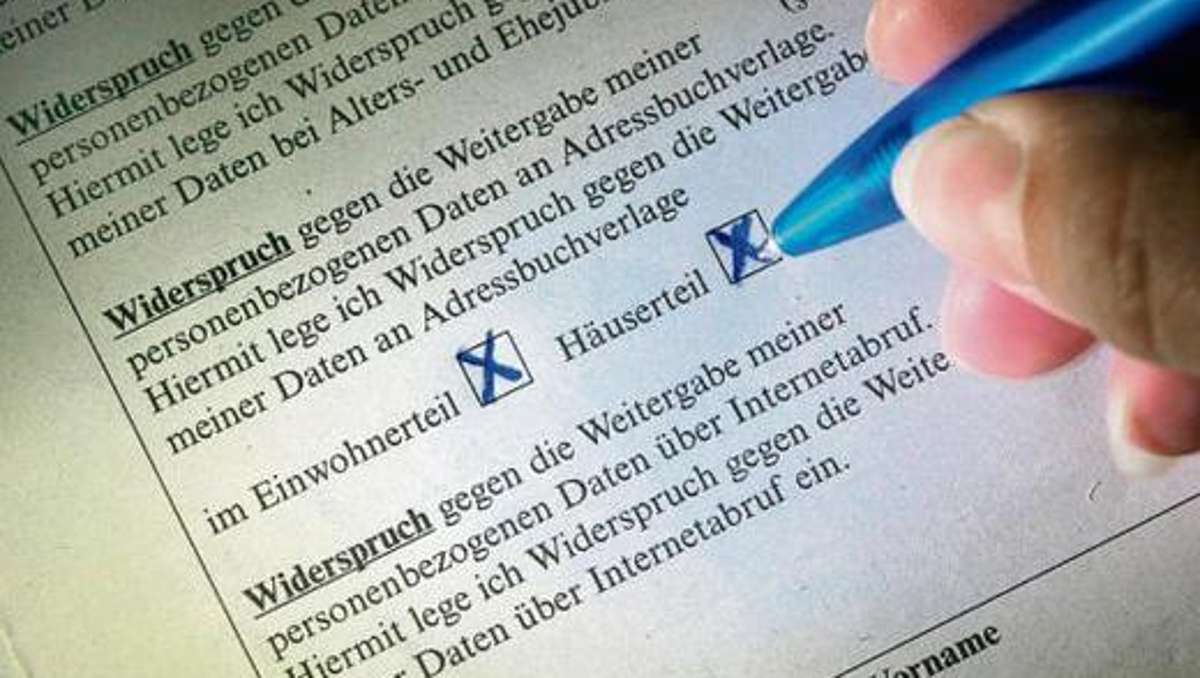 Thüringen: Kommunen geben tausendfach Adressen weiter