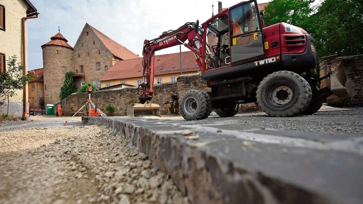 Hildburghausen: Römhilds Schlossgasse soll bis Herbst fertig werden