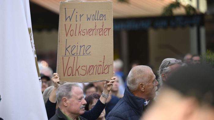 Bildergalerie : Protest in Bad Salzungen: Gegen hohe Kosten
