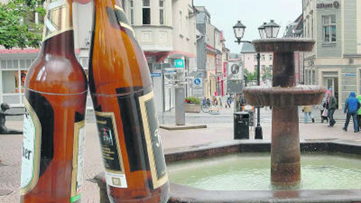 Ilmenau: Ilmenau greift härter durch: Alkoholverbot für Innenstadt