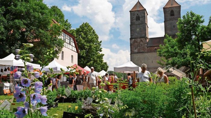 Kloster Veßra: Gartenfest mit der Einladung zum Verweilen