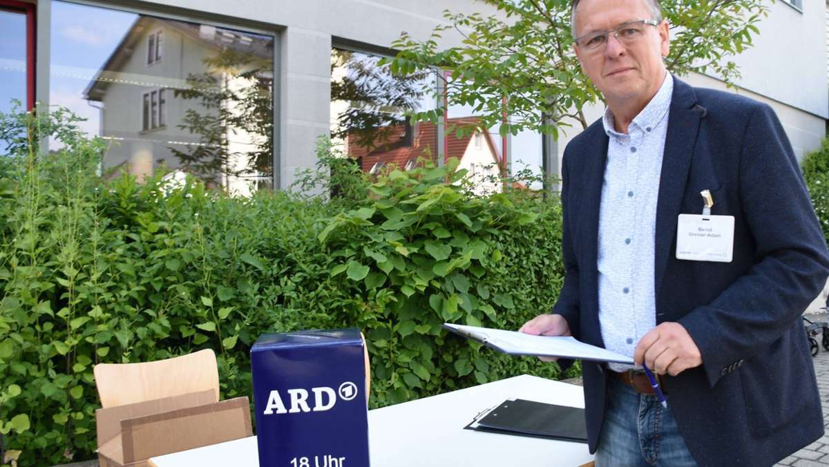 Meiningen: Wahlsonntag in Meiningen: Die ARD stand nicht zur Europawahl